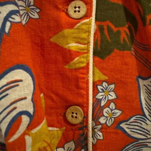 NWOT Faherty Maui Shirt - Women’s Medium - Picture 4 of 5